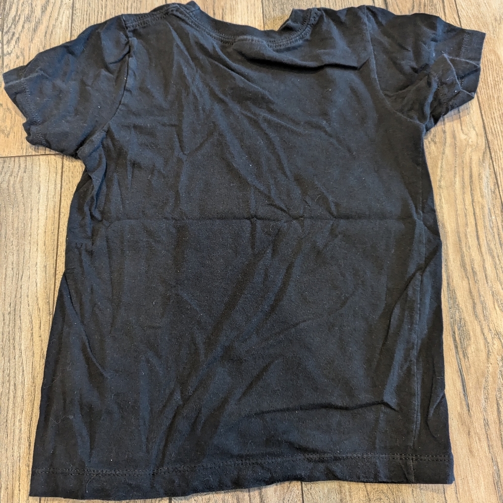 3rd Birthday Graphic Tee Black with Cars and Trucks Size 4T - Picture 3 of 4